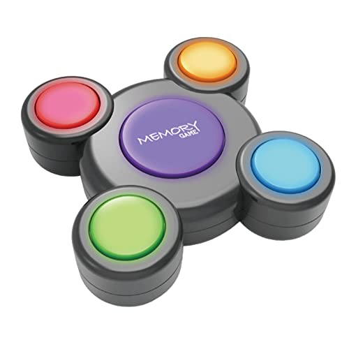 Dickly 電子記憶ゲーム 電子メモリゲーム サイモンゲーム 4シーケンス 知育玩具 記憶力トレーニング インタラクションおもちゃ 旅行 対象年齢4歳以上