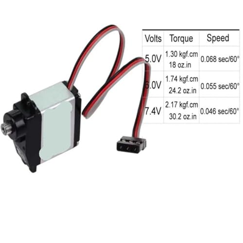 Servomoteur précis avec boîtier adapté pour D0474HS-HV - 2