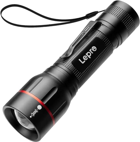 Lepro Lampe Torche LED LE2050, 5 Modes, IPX4 Étanche