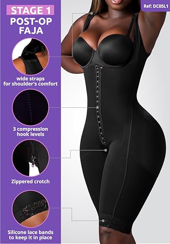 Image of Snatched Body Fajas Bundle | Beige Stage 1 Faja M size and Body Wipes | Perfect Fit & Comfort