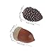 BAZEITFLOW 2pcs Pinecone and Acorn Key Holder Hidden Key Hider Box Resin Outdoor Garden Decorative Storage Safe Discreet House Hider Tool