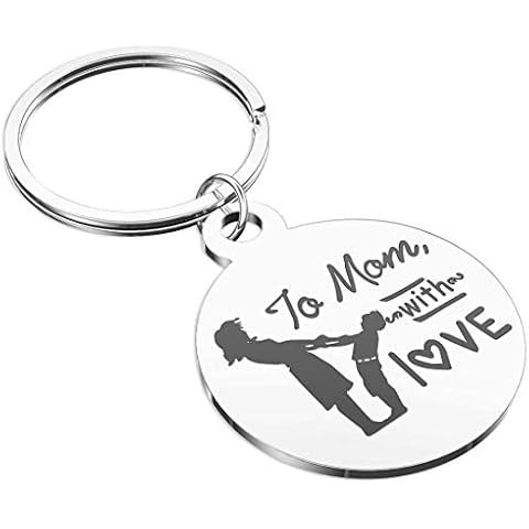 danjie Womens Keychain Ring Mother Birthday Gifts Mother's Day Gift Keychain ring-58 Cover
