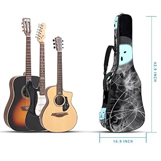 Housse pour guitare acoustique 1 cm d’épaisseur – Housse de protection étanche pour guitare acoustique – 101,6 cm, 106,1… - Les Beatles, Paul McCartney, John Lennon, RIngo Starr, George Harrison Housse pour guitare acoustique 1 cm d'épaisseur - Housse de protection étanche pour guitare acoustique - 101,6 cm, 106,1… – Image 5