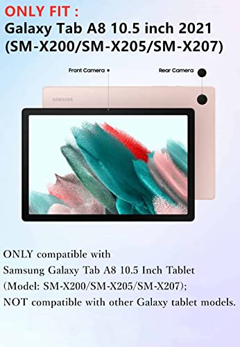 Funda de teclado para Galaxy Tab A8: escribe rápido y olvida el ratón 2