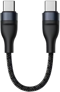 Coofbe Super Şarj 5A 66W Type-C Şarj Kablosu Kısa 