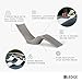 Ledge Lounger - Autograph Chaise - Inside Pool & Sun Shelf Lounge Chaise - Designed for Shelves Up to 12” - Compatible with All Pool Types - Poolside & Sun Deck Tanning - Set of 2 (White)