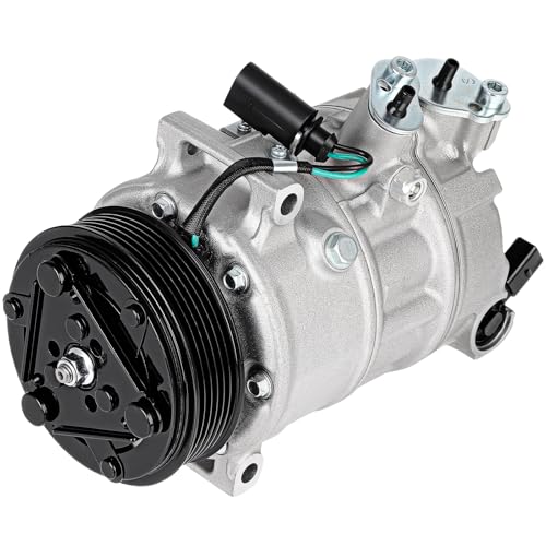 Image of SCITOO AC Compressor fit for Volkswagen for Beetle 1.8L 2015-2017 | Fast Cooling, Ultra Low Noise (≤72 dB)Air Conditioner Compressor with Clutch, Easy Installation, 1K0820808H 158506