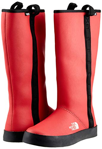 Image of The North Face Women's Base Camp Wellington Boots, Red Tnf Red Tnf Black Kz3, 9.5 US