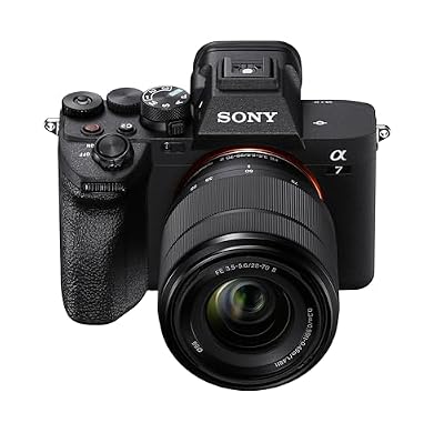 Sony Alpha 7 IV Full-Frame Mirrorless Interchangeable Lens Camera with 2026 28-70mm Zoom Lens Kit, Black