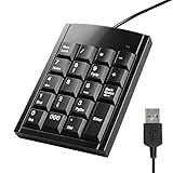 【Plug and play】Entrée clavier asynchrone non synchrone sans commutateur, ce clavier de numéro USB est plug and play sans pilote, véritable clavier numérique, adapté à la finance, aux valeurs mobilières, à la banque, à l’ordinateur, au téléphone portable, au paiement et à la caisse enregistreuse.