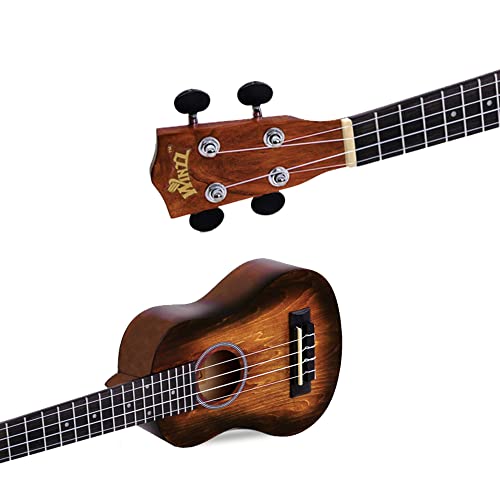 21-Inch Winzz Soprano Ukulele Beginner Kit with 8 Accessories - Image 3