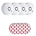 Produktbild Jeising GS508 4er Set Rauchmelder/Brandmelder/ 10 Jahres Batterie fest verbaut VdS"Q" zertifiziert EN14604:2005/AC-2008 inkl. 4 x Magnetbefestigung Magnetopad