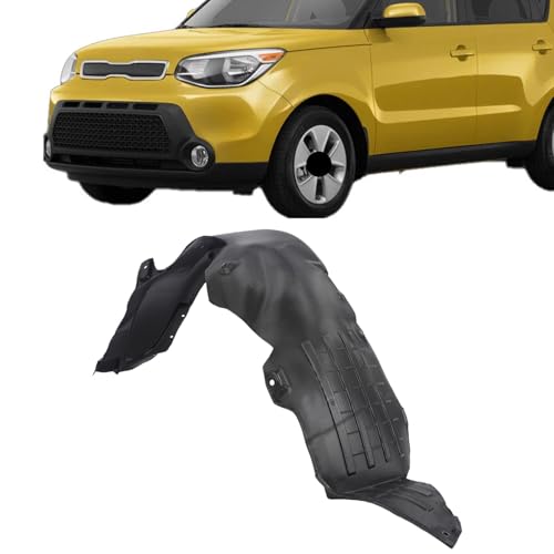 Front Left Driver Side Fender Liner For 2015-2016 KIA Soul Wheel Liner Splash Shields Guard Replaces OE Number 86811B2100