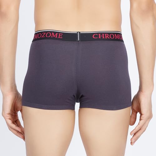 Image of Chromozome Mens Cotton-Stretch Trunks (Pack of 2)