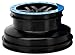 Traxxas 5884A SCT Split-Spoke Black Wheels, Blue Beadlock-Style (pair)
