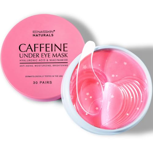 Enaskin Naturals Caffeine Under Eye Patches for Dark Circles &amp; Puffiness