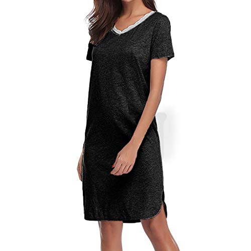 Startview Womens Cotton Short Sleeve Soft Kimono Robes Knit Bathrobe Loungewear Sleepwear