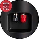 Polk Audio Atrium 4 Outdoor Speakers with Powerful Bass (Pair, Black), All-Weather Durability, Broad Sound Coverage, Speed-Lock Mounting System - Image 2