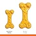 Nylabone Cheese Bone Power Chew Toy for Dogs, Cute Dog Toys for Aggressive Chewers, Cheese Flavor, Medium Dogs - Up to 35 lbs, 1 Count