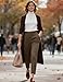 GRACE KARIN Long Cardigans for Women Trendy Lightweight Summmer Outfits Open Front Sweater Basics Work Clothes Coffee