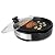 Elite Gourmet EMG6505G Smokeless Indoor Electric BBQ Grill with Glass Lid, Dishwasher Safe, Nonstick, Adjustable Temperature, Fast Heat Up, Low-Fat Meals Easy to Clean Design