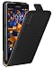 Produktbild mumbi Premium Leder Flip Case für Sony Xperia Z3 Compact Tasche