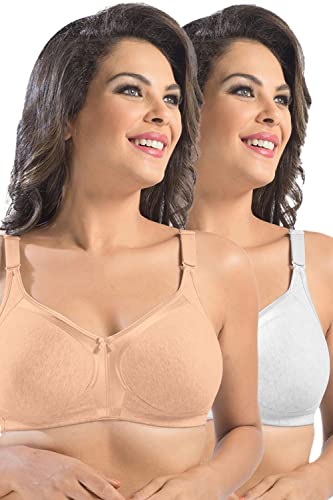 Image of SONARI Zoya Women's Non Padded Full Coverage Bra Pack of 2