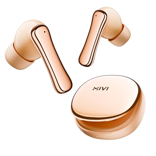 Image of Mivi SuperPods Halo [Flagship Launch], 35dB ANC Active Noise Cancellation in Ear Ear Buds Wireless, Spatial Audio, 60HRS Battery,13mm Drivers, IPX4, v5.4 Bluetooth Earbuds with Mic