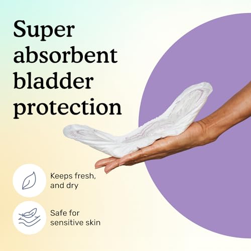 Because Incontinence Pads for Women - Discreet, Individually Wrapped Liners - Overnight Absorbency, 120 Count (6 Packs of 20), Packaging May Vary - Thumbnail 7