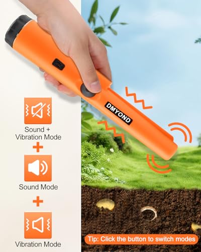 image for Dmyond Metal Detector Pinpointer, Professional Waterproof Handheld Pin