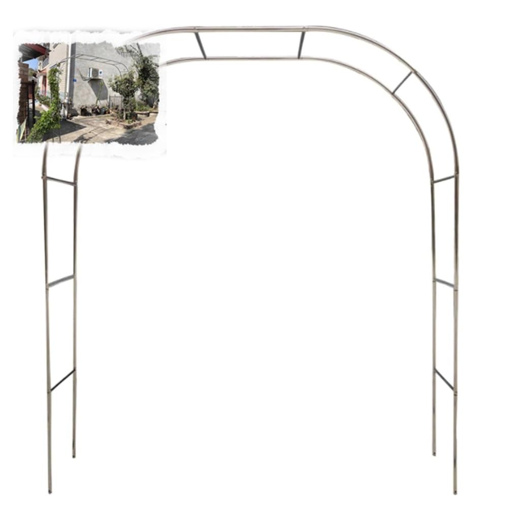 Pergola d'extérieur pour fleurs et treillis de mariage romantique