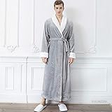 【Bademantel】 Dieser Morgenmantel ist für alle Jahreszeiten geeignet und kann für Bad, Hotel, Pool, Spa, Fitnessstudio, Saunen oder Faulenzen zu Hause verwendet werden, um Körper und Seele frei zu lassen.