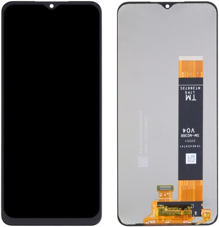 Front and back view of the Samsung Galaxy M23 replacement screen