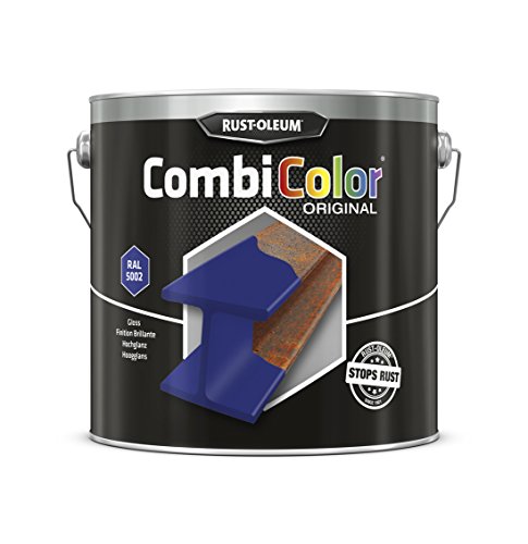 RUST-OLEUM 7328.2.5 Combicolor Original, Superior Metal Protection, Direct To Rust, Ultramarine blue -RAL 5002