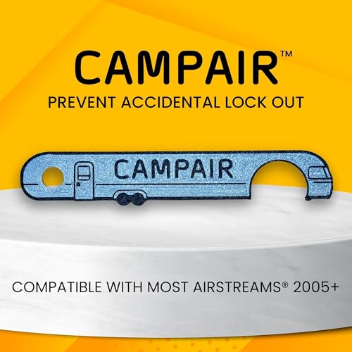 Image of Lock Out Preventer for Airstream Travel Trailer Slide Lock, Compatible with Most Models 2005+ (Latches on Right)