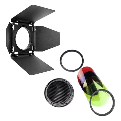 Godox BD08 Honey Comb Barndoor Colour Set AD400pro