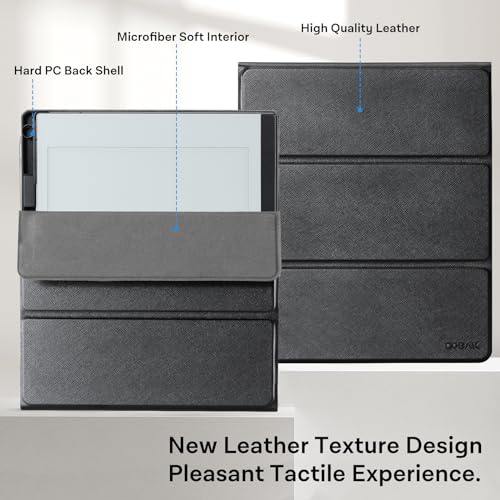 CoBak Case for Remarkable 2 -with Pen Holder and Multi-Angle Foldable Stand Feature -Perfect Choice of Remarkable 2 Case with Pen Holder for The Remarkable 2 Paper Tablet (2020 Released) ***Black by CoBak - Image 6