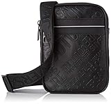  Versace Jeans Couture Herren Bag Schultertasche, Schwarz (Nero), 0,5x24x21,5 centimeters
