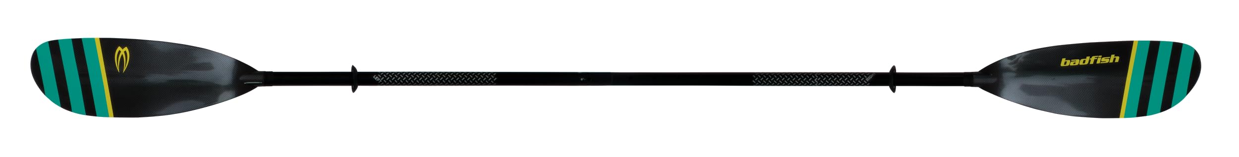 Badfish Premium Kayak Paddle | Adjustable from 240cm-260cm | Laser Etched Grip Area | Fiberglass Reinforced Nylon Blade