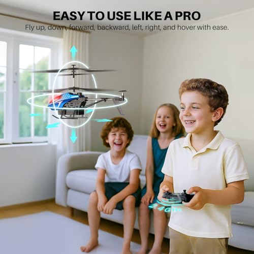 SYMA Remote Control Helicopter, RC Plane with 40 Mins Flight Time(2 Batteries), Auto Obstacle Avoidance and Altitude Hold, Birthday Gifts for 6 7 8 9 10 11 12 Years Old Kids Boys Girls