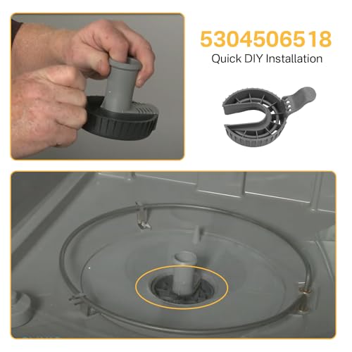 Frigidaire Dishwasher Drain Filter 5304506518, Compatible Replacement for Soil Trap 154252701 and Others