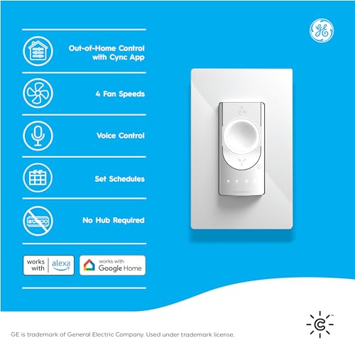 GE-CYNC-Smart-Ceiling-Fan-Control-Neutral-Wire-Required-Bluetooth-and-25-GHz-Wi-Fi-4-Wire-Smart-Switch-Works-with-Amazon-Alexa-and-Google-Home-White