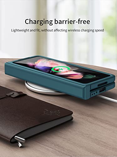 Coque rose Galaxy Z Fold 3 idéale pour protéger votre écran au bureau
