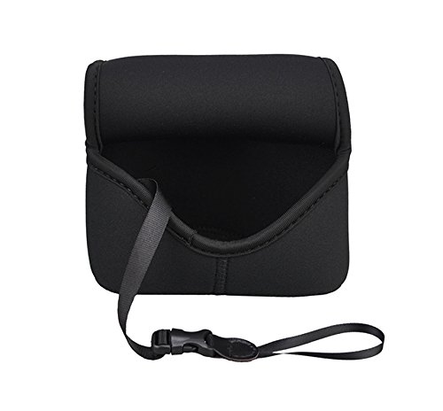 Jjc Black Ultra Light Neoprene Camera Case For Sony A6600 A6500 A6400 A6300 A6100 A6000 A5100 +18-55Mm/E 50Mm F1.8 Lens, Pouch Bag For Fuji X-T30 X-T20 X-T10 +16-50Mm, Canon Powershot Sx530 Sx540 G3X #TOP7