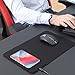 immagine 6KLIM™ Makepad - Tappetino Mouse con Ricarica Wireless + Certificato Qi + Compatibile con iPhone Samsung Huawei LG e Altri + 5 Anni di Garanzia + Tappetino scrivania per Ufficio + Nuovo 2020