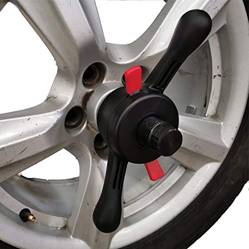Image of BTMIEY Quick Nut, Wheel Balancer Quick Nut, Wheel Balancer Tyre Changer Tool Wheel Balancing Machine Quick Balance Hub Wing Nut Car Repair Tool Car Accessories (Inner Dimeter 40mm Pitch 3mm)