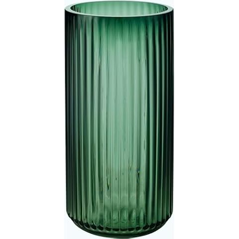 DECORPIA 8 Inch Green Glass Vase Cover