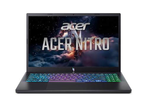 Image of Acer Nitro V Gaming Laptop - AMD Ryzen 7 170, NVIDIA RTX 5060, 15.6 inch 180Hz