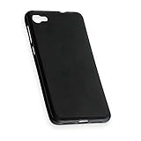 Dark Hülle Style - Silikon TPU Handy Cover Hülle Schale Kappe in Schwarz - für Alcatel A5 LED - Schutz Schutzhülle
