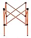 KNK Carrom Board Stand – Foldable, Height Adjustable, Professional Quality (Orange)